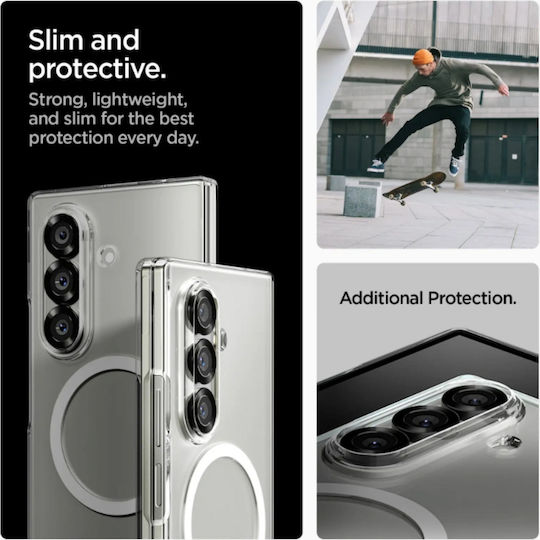 Spigen Airskin Umschlag Rückseite Kunststoff 0.3mm Transparent (Galaxy Z Fold7)