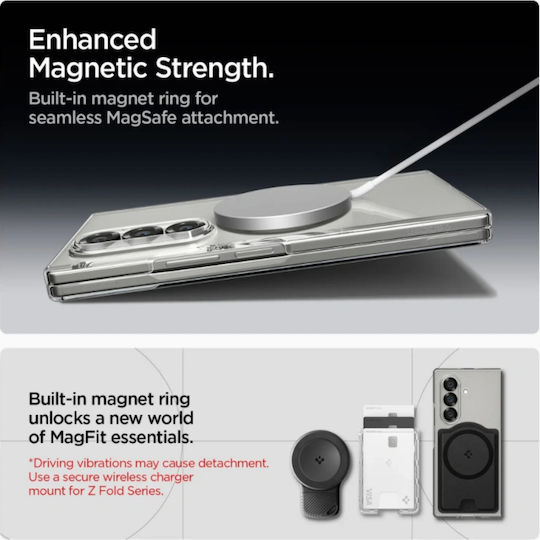 Spigen Airskin Umschlag Rückseite Kunststoff 0.3mm Transparent (Galaxy Z Fold7)
