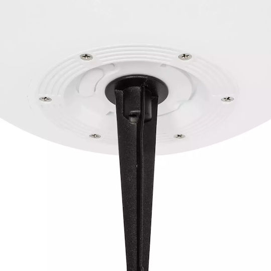 GloboStar Ηλιακό Φωτιστικό Δαπέδου Μπάλα 5W 400lm RGBW με Τηλεχειριστήριο IP54 3x35εκ.