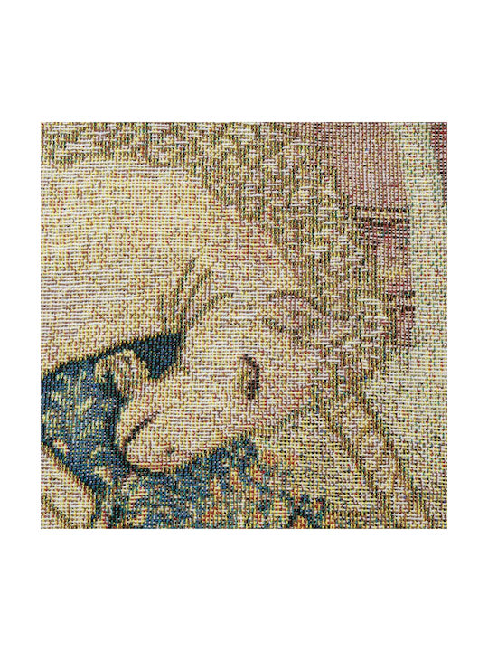 Signare Decorative Tapestry Handmade from Fabric 100x100cm