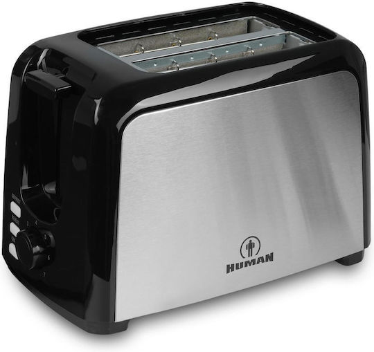 Human Toaster 2 Slots 750W Inox