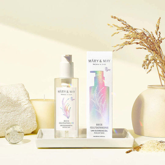 Mary & May Rice Glutathione LHA Λάδι Καθαρισμού Προσώπου 200ml