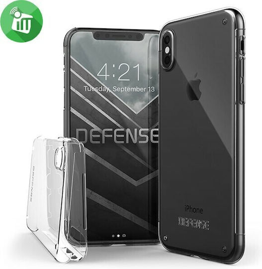 X-Doria Defense 360 Vollschutz Silikon Transparent Für iPhone X / Xs