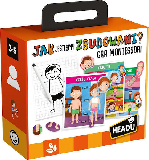 Headu Montessori Educational Game Knowledge for 3-5 Years Old