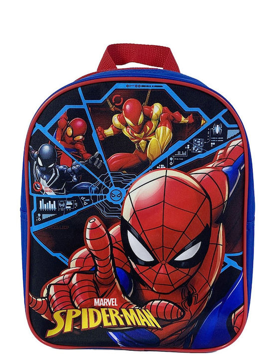 Τσαντα Πλατης Νηπιου Ανατομικη Πλατη Spiderman 29x23x10cm Spiderman