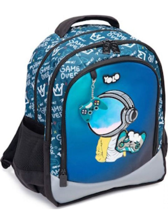 Τσάντα Πλάτης Δημοτικού Cremlis Yolo Smart Bag Gamer 11142
