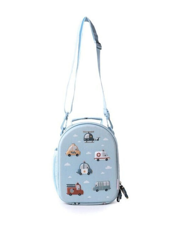 Tutete Schulranzen Rucksack Kindergarten Hellblau mit Flaschenhalter