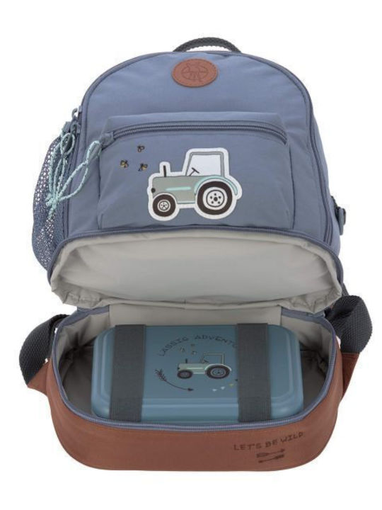 Laessig Little Gang School Bag Backpack Elementary, Elementary Purple