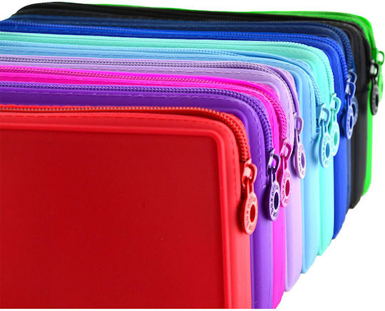 Κασετίνα Office Σιλικόνης Flat Colorline 58711