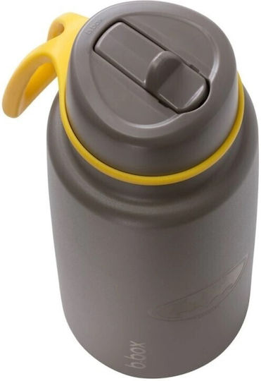 B.Box Παιδικό Παγούρι Batman Ανοξείδωτο Γκρι 1000ml
