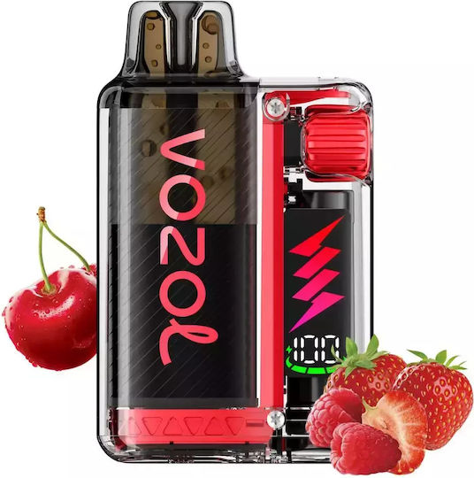 Vozol Vista Plug Pod-Bausatz 2ml mit eingebauter Batterie 650mAh Strawberry Raspberry Cherry