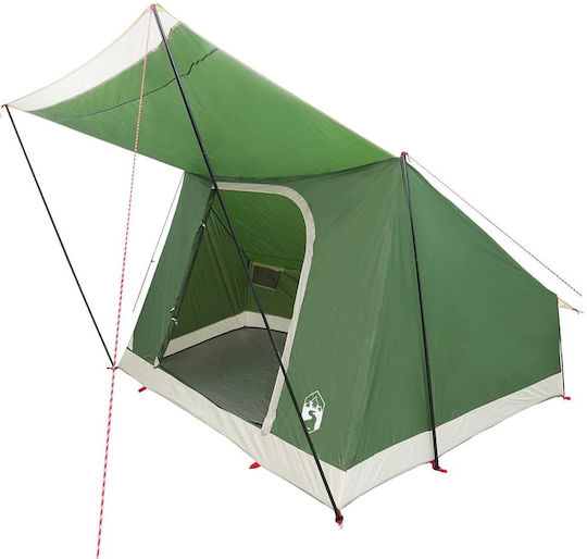 vidaXL Summer Camping Tent Green 282x225x154cm
