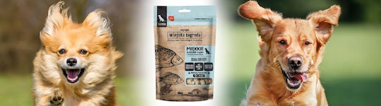Wiejska Zagroda Leckerli für Hunde Kleine Rassen mit Fisch und Fleisch 100gr