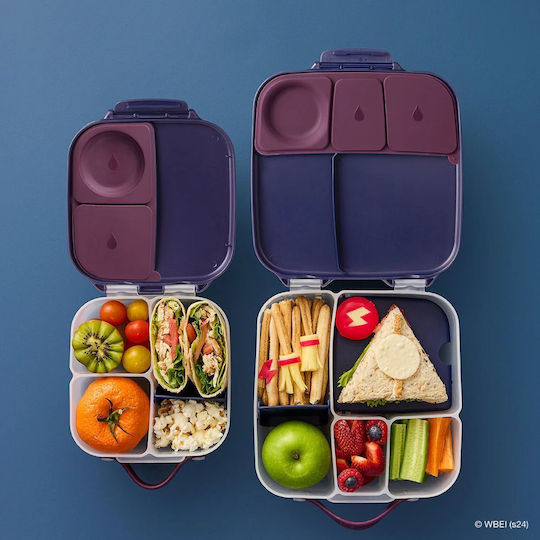 B.Box Lunchbox Πλαστικό Παιδικό Δοχείο Φαγητού Harry Potter 2lt Μπλε