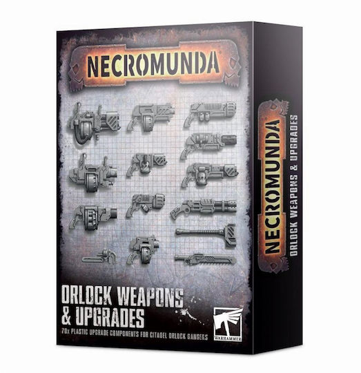 Games Workshop Necromunda Orlock Weapons Figures 70τμχ