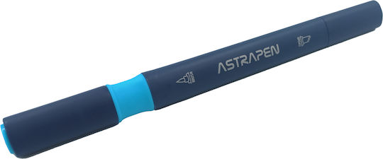 Astra Μαρκαδόροι Ζωγραφικής με Διπλή Μύτη Σετ 48 χρώματα