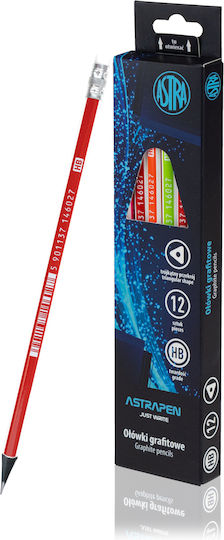 Astra Pencil HB Set with Eraser 12pcs