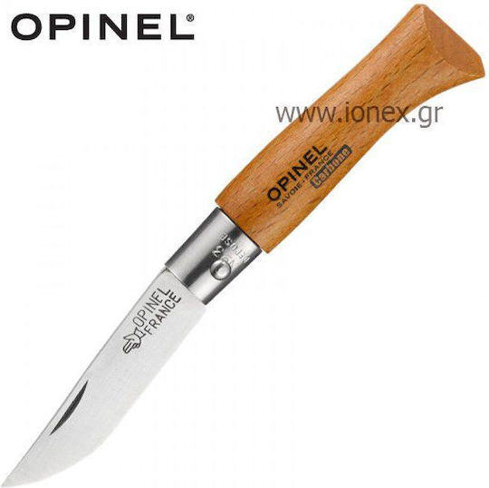 Opinel No.3 Σουγιάς Καφέ