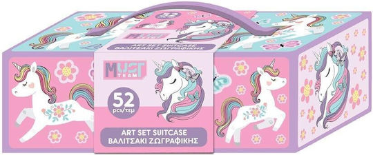 Must Team Painting Set in Case 26.3x13.7cm 52pcs