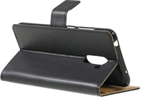 Wallet Δερματίνης Μαύρο (Pocophone F1)