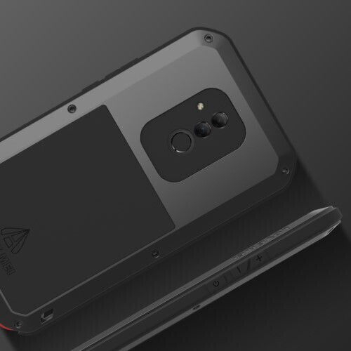 Love Mei POWERFUL Back Cover Metallic Black (Huawei Mate 20 Lite)