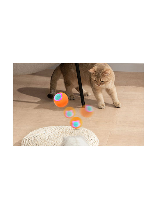 Rojeco Katzenspielzeug Ball Orange