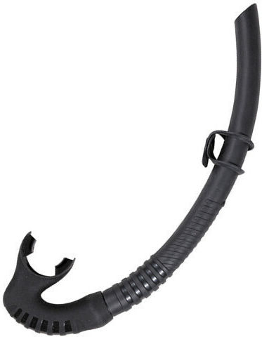 XDive Breath Snorkel Black with Silicone Mouthpiece