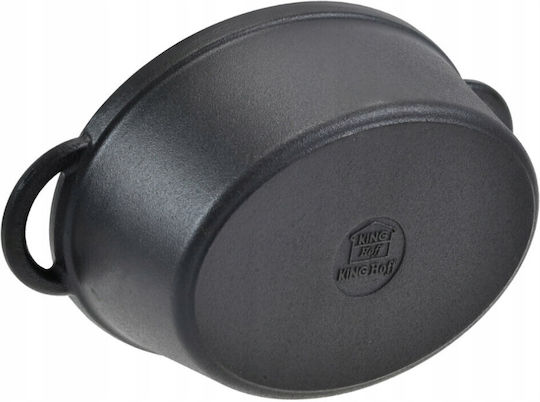 KING Hoff Deep Pot made of Cast Iron 3.9lt / 28cm