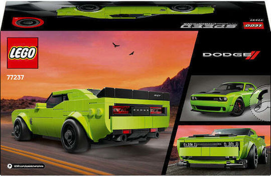LEGO Speed Champions Dodge Challenger SRT για 9+ Ετών 390τμχ