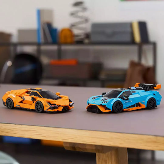 LEGO Speed Champions Lamborghini Revuelto & Huracán STO за 10+ Години 607 Бройки