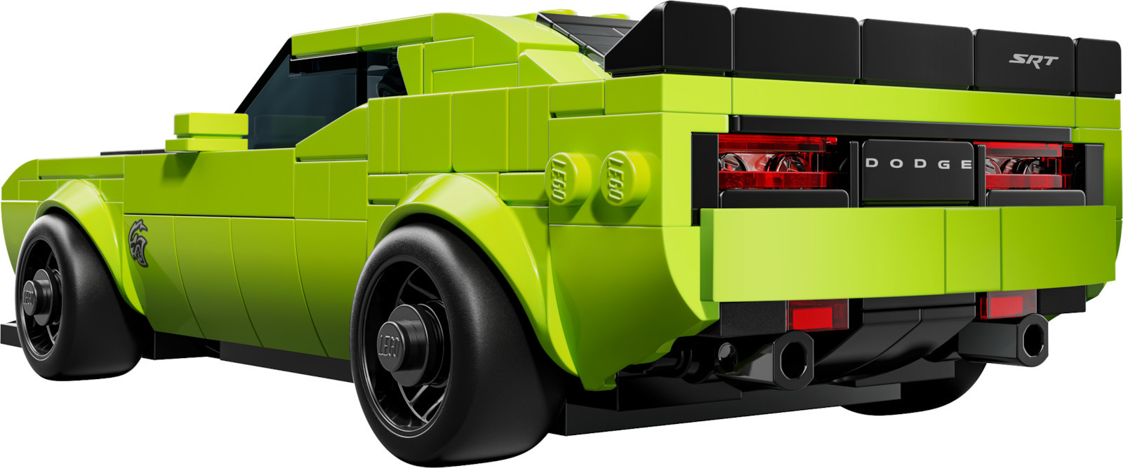 LEGO Speed Champions Dodge Challenger SRT Pentru 9+ Ani 390 Bucăți