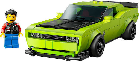 LEGO Speed Champions Dodge Challenger SRT για 9+ Ετών 390τμχ