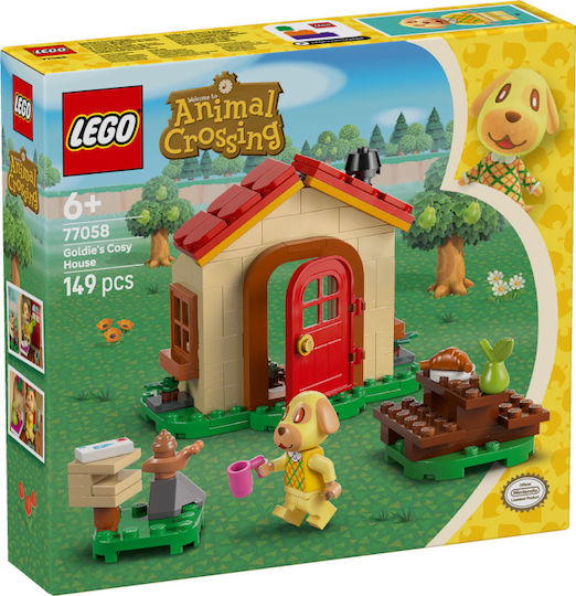 LEGO Animal Crossing Goldie's Cosy House за 6+ Години 149 Бройки