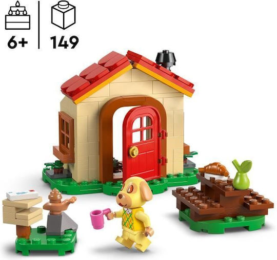 LEGO Animal Crossing Goldie's Cosy House за 6+ Години 149 Бройки