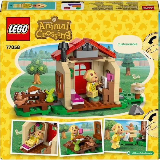 LEGO Animal Crossing Goldie's Cosy House за 6+ Години 149 Бройки