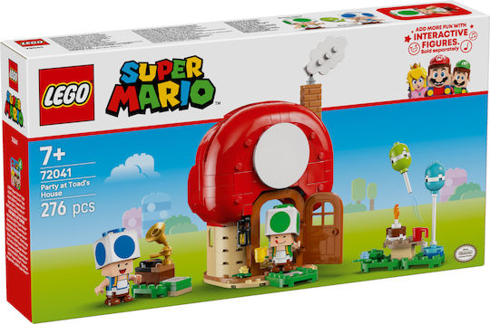 LEGO Super Mario Party At Toad's House for 7+ Years 276 Pieces