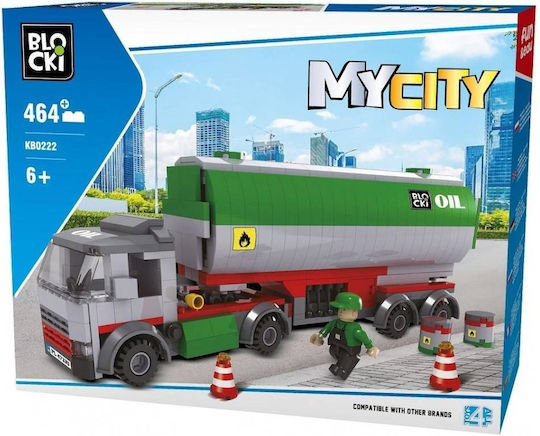 Blocki MyCity Building Blocks Tanker for 6+ Years 464 Pieces