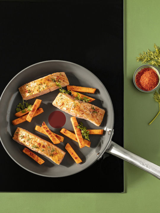 Tefal RENEW+ Τηγάνι από Αλουμίνιο με Κεραμική Επίστρωση 30cm