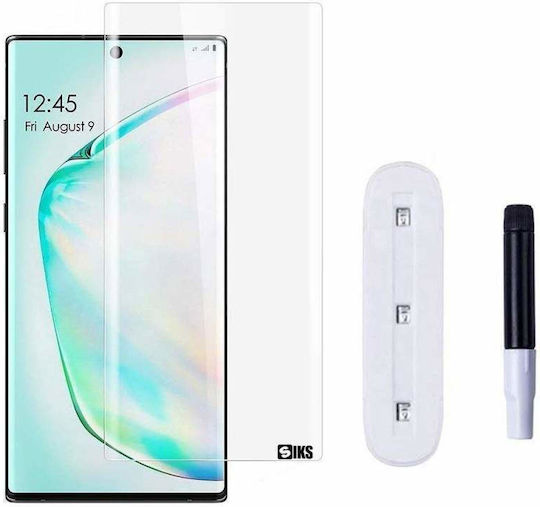 Siks Film Sticlă Uv Adeziv Digitech Sticlă Samsung Galaxy Note 10 Lite Lampă Uv Inclus Transparent