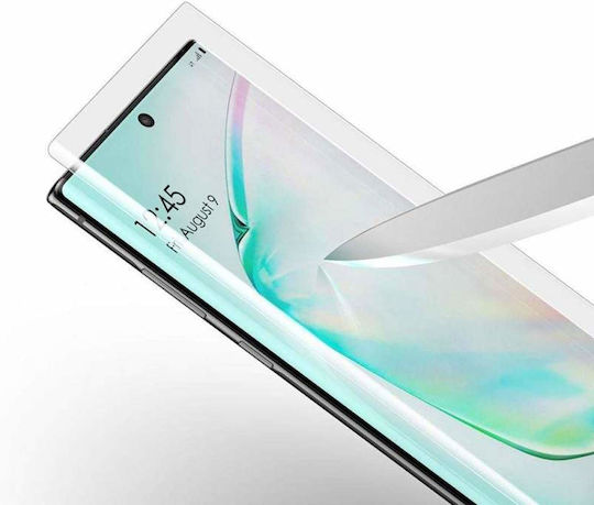 Siks Film Sticlă Uv Adeziv Digitech Sticlă Samsung Galaxy Note 10 Lite Lampă Uv Inclus Transparent
