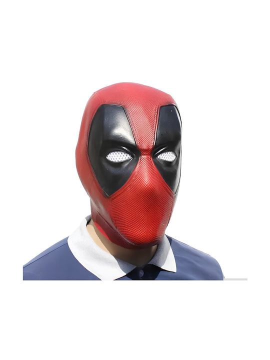 Μάσκα Προσώπου Deadpool Μεταμφίεση Cosplay – Ελαστική Υφασμάτινη Μάσκα Στολή Υπερήρωα Deadpool