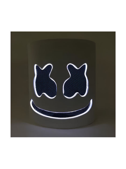 Μάσκα Marshmello Φωτισμό Led – Η Πρώτη Μάσκα Φορούσε Ο Αμερικανός Dj Δημιούργησε Υιοθέτησε Ψευδώνυμο Του Λάμπει Έντονα