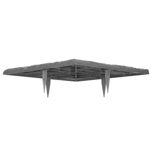 Vevor Υλικό για Δάπεδο Κήπου από Πλαστικό 39.37x39.37εκ. 4τμχ