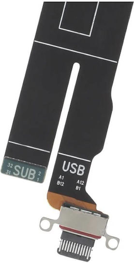Relife Charging Flex Cable Samsung Galaxy Z Fold 6 USB-C Connector Black