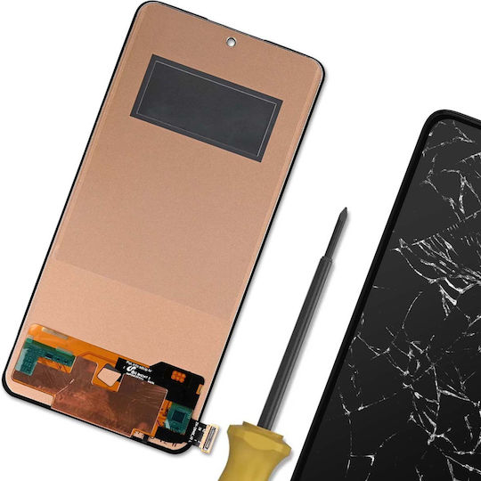 Clappio Voll LCD Touchscreen Ersatzbildschirm Kompatibel mit OnePlus Nord N10 5G Schwarz