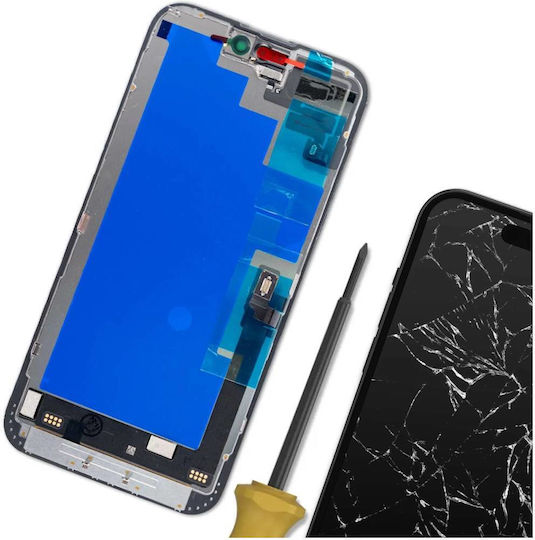 Ecran Lcd De Înlocuire Apple iPhone 16 Plus Sticlă Tactilă Neagră