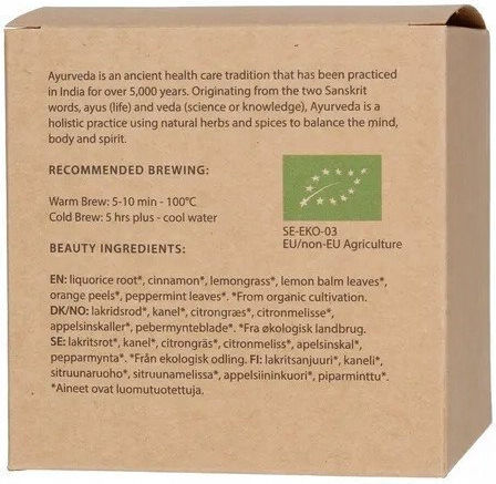 Teministeriet Ayurveda Beauty Organic Loose Tea 100g