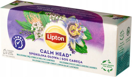 Lipton Билков Чай Calm Mind 20 Чайни Пакетчета