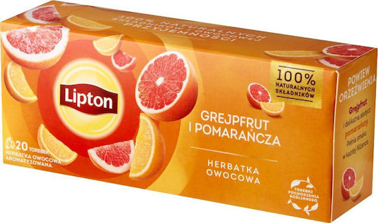 Lipton Grapefruit Orange Fruit Tea 20 Bags