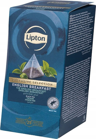 Lipton Τσάι Lipton Πυραμίδες Exclusive Selection English Breakfast 25 Φακελάκια
